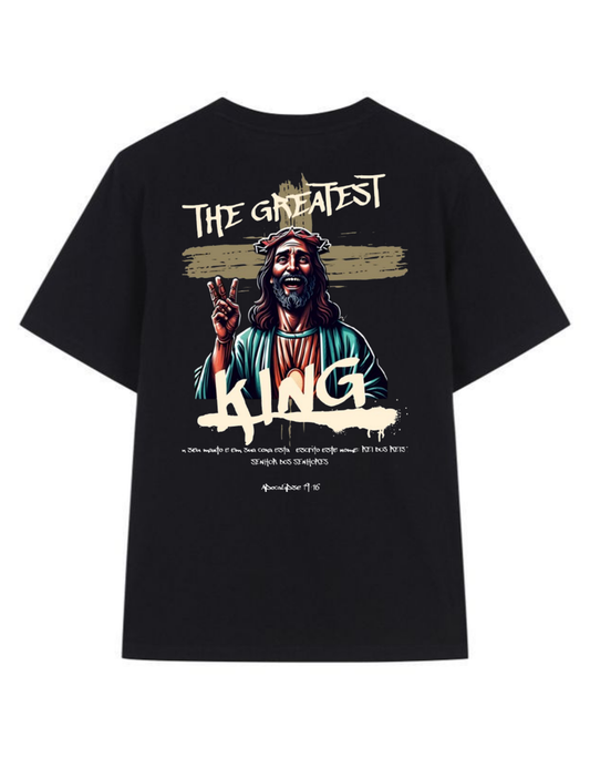Camiseta Oversized The Greatest King